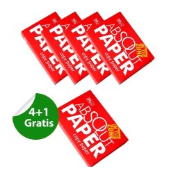 Pachet 4+1 Gratis Hartie copiator A4 Absolut Paper