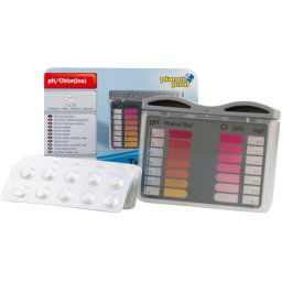 Tester pentru măsurare pH/Cl + 2x20 tablete