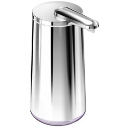 Simplehuman 295 ml - silver - oțel inoxidabil lustruit - Dozator de săpun fără contact