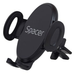 Suport auto pentru smartphone cu montare ventilator, Spacer SPCH-GRV-CLIPS