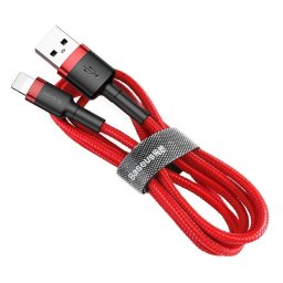 CALKLF-A09 USB 2.0 M - Lightning M; 0,50m; Rosu