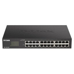 Switch SWITCH D-LINK SMART 24 porturi Gigabit carcasa metalica, rackabil, "DGS-1100-24V2" (include timbru verde 1 leu)