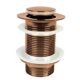 Ventil lavoar fara preaplin, rose gold, alama, Kuchinox CKK 81R2