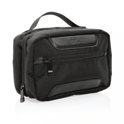 Geanta cosmetice, Swiss Peak, 22FEB0375, 24x9x14 cm, Poliester, Negru