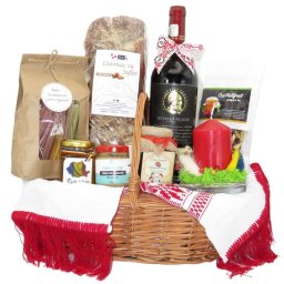 Cos cadou Paste, Gustul Traditiei, 10 produse traditionale, ILIF203084