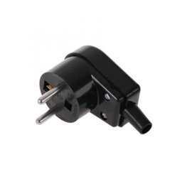 Stecher tata unghi 90 grade Negru, URZ3001