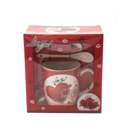 Set Cana Lingurita Si Capac - Valentine`S Day