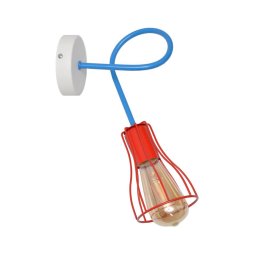 Aplică de perete OXFORD 1xE27/15W/230V roșie