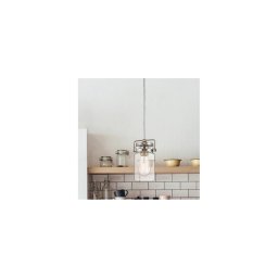 Lustră pe cablu BRINLEY 1xE27/60W/230V crom mat Elstead KL-BRINLEY-MP-NI