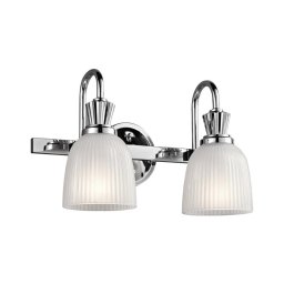 Aplică LED pentru baie CORA 2xG9/3W/230V IP44 Elstead KL-CORA2-BATH