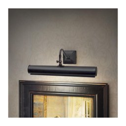 Corp de iluminat pentru tablouri PICTURE 2xE14/40W/230V negru Elstead PL1-20-BLK