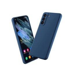 Husa Samsung S21 FE 5G g990 Silicon Matte Albastru