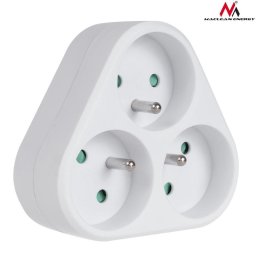 Prelungitor Maclean MCE214 Triple current outlet with grounding 3x16A