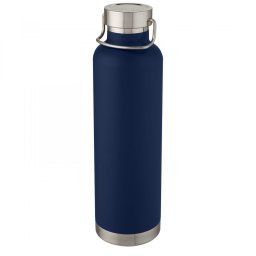 Termos, Everestus, 22FEB1244, 1000 ml, 28.9xØ 8.3 cm, Otel, Polipropilena, Silicon, Albastru