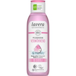 Gel de dus pentru rasfat cu trandafir salbatic si bumbac bio 250ml