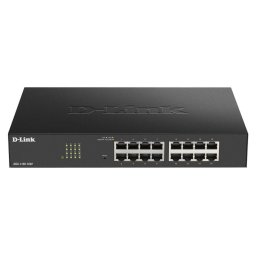 Switch SWITCH D-LINK SMART 16 porturi Gigabit carcasa metalica, rackabil, "DGS-1100-16V2" (include timbru verde 1 leu)