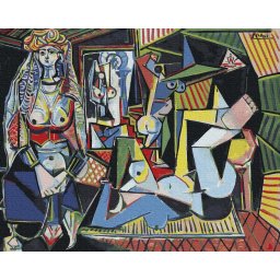 Set pictura pe numere, cu sasiu, Femeile din Alger - Picasso, 40x50 cm