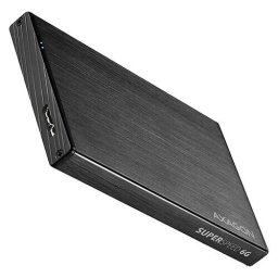 Rack extern Axagon EE25-XA6, USB 3.0, compatibil 2.5 inch SATA HDD/SSD, 6 Gbit/s, Aluminiu, Negru