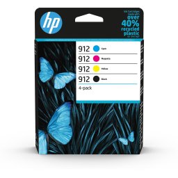 Cartus cerneala HP 912 Negru/Tri-Color Negru, Cyan, Magenta, Galben