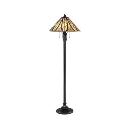 Elstead QZ-VICTORY-FL - Lampadar Tiffany VICTORY, 2xE27/60W/230V