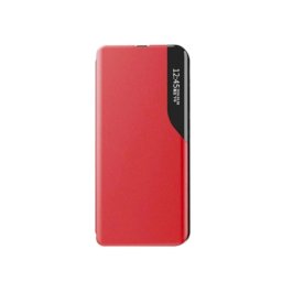 Husa Samsung S21 FE 5G g990 Flip Carte Smart View Rosu