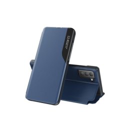 Husa Samsung S21 FE 5G g990 Flip Book Smart View Albastru Inchis