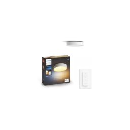 Philips - Lampă LED reglabilă Hue ENRAVE S LED/9,6W/230V Ø 261 mm albă+telecomandă