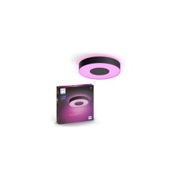 Philips Hue plafonieră LED RGB dimabilă, 33,5W/230V, Ø 381 mm, neagră