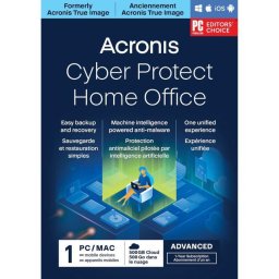 ACRONIS Cyber Protect Home Office Advanced, 1 An, 3 PC, 500GB stocare Cloud, ESD