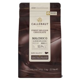 Ciocolata Neagra fara zahar 53.9%, 1 kg, Callebaut