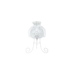 Lampă de masă Duolla SYMPHONY 1xE27/40W/230V d. 28 cm alb