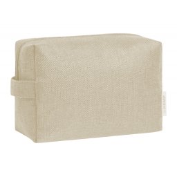 Geanta cosmetice, Everestus, 22FEB0374, 205x140x85 mm, Canepa, Natur