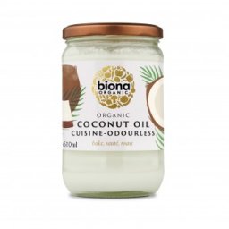 Ulei de cocos dezodorizat pentru gatit bio 610ml Biona