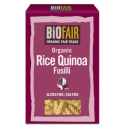 Fusilli din orez si quinoa fara gluten eco 250g Amisa