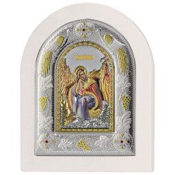 Icoana Argint Sf Ilie 24x29cm Rama Alba