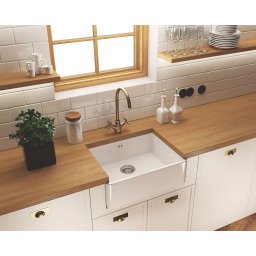 Chiuveta de bucatarie din ceramica model Farmsink, Sabon Deante