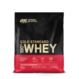 Optimum Nutrition 100% Whey Gold Standard 4540 g căpşuni delicioase