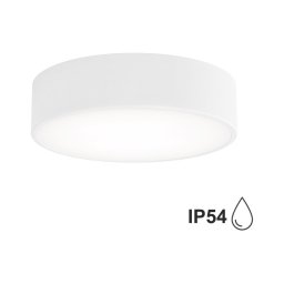 Plafonieră pentru baie CLEO 2xE27/24W/230V d. 30 cm albă IP54