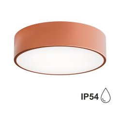 Plafonieră pentru baie CLEO 2xE27/24W/230V d. 30 cm cupru IP54