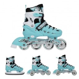 Role Reglabile 4in1 Nils Extreme NH10905-Albastru