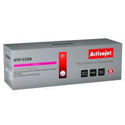 Activejet ATH-533N toner for HP printer; HP 304A CC533A, Canon CRG-718M replacement; Supreme; 3200 pages; magenta