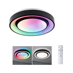 Plafonieră dimabilă LED RGBW/22W RAINBOW 230V Paulmann 70544 + telecomandă