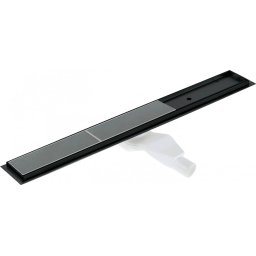 Rigola finisaj negru 100 cm - 2in1