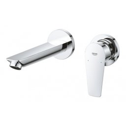 Baterie lavoar perete Grohe BauEdge New pipa 177mm