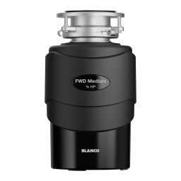 Tocator de resturi menajere alimentare Blanco FWD Medium-0.75 hp negru