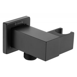 Conexiune pătrată unghiulară cu un suport pentru receptor finisaj negru NAC_N58K