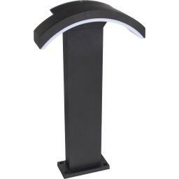 Pitic exterior Delta 124002, 13,5W LED, H:50 cm, IP54, aluminiu negru