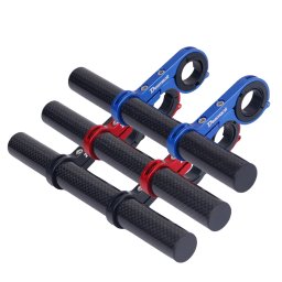 Bara de extensie cu tub din fibra de carbon, compatibil biciclete / trotinete electrice Xiaomi, RYDE - Albastru