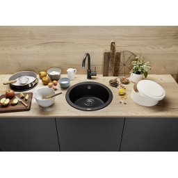 Chiuveta de bucatarie silgranit BLANCO RONDO