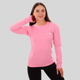 GymBeam Hanorac pentru femei Basic Jumper Baby Pink XS